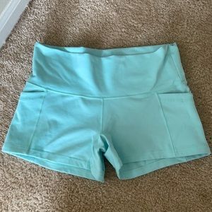 Mint Popflex Shorts